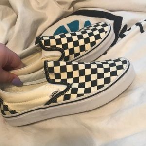 Checkered Vans